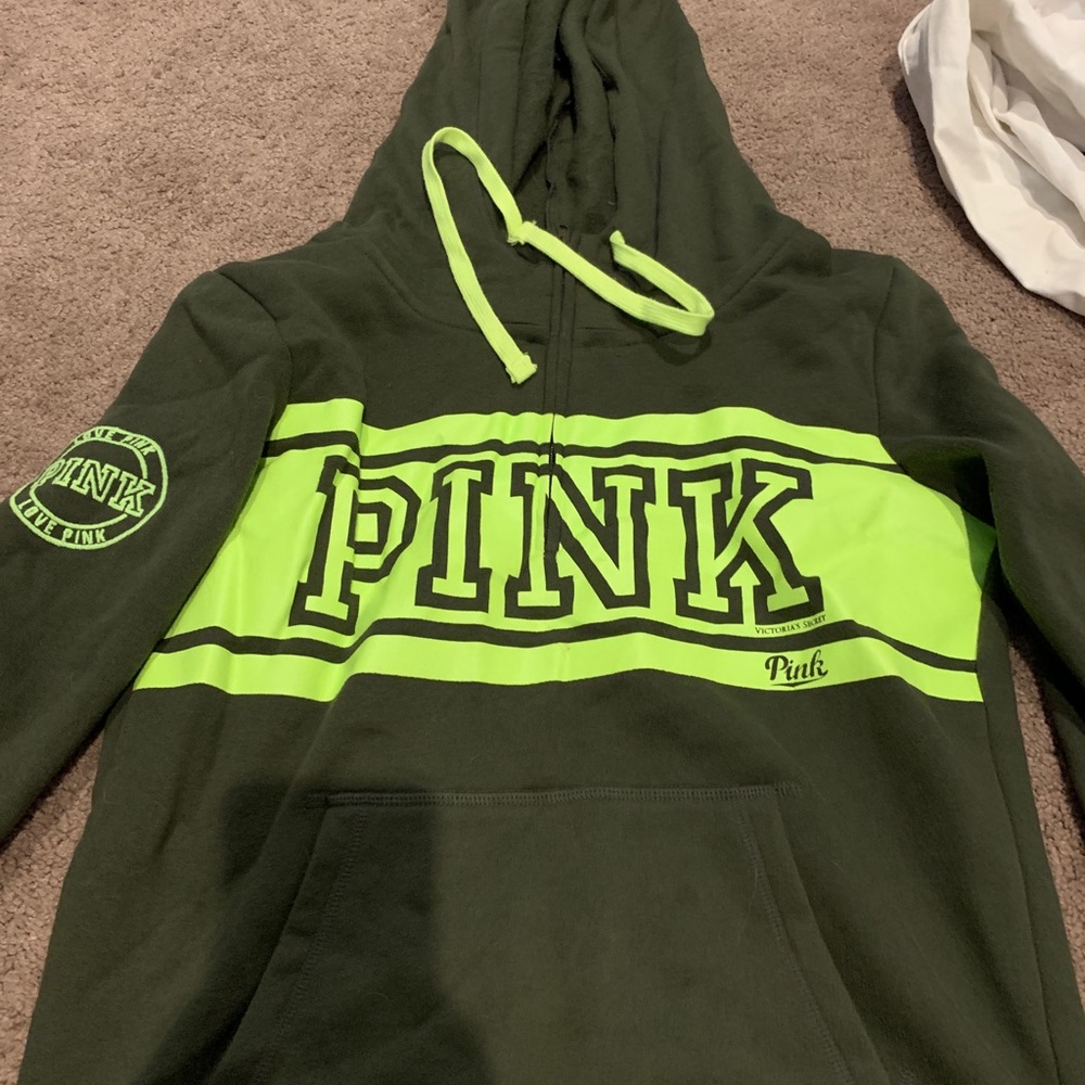 VS PINK half zip